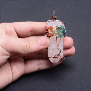 Wire Wrapped Necklace Pendant