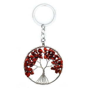 Women's Tree of Life Crystal Necklace