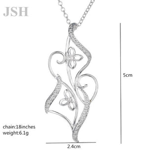 Women's Cross Crystal Zircon Stone Necklace